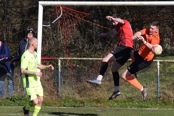 Action from AFC Uckfield's recent home clash with Bexhill / Picture: Mike Skinner
