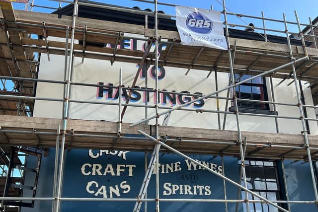 The Seadog newly signwritten ahead of opening SUS-220804-095526001