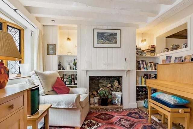 This Grade II listed house in Southover High Street, Lewes, is on the market for £960,000 via Zoopla. SUS-220804-095215001