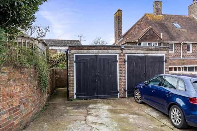 This Grade II listed house in Southover High Street, Lewes, is on the market for £960,000 via Zoopla. SUS-220804-095335001