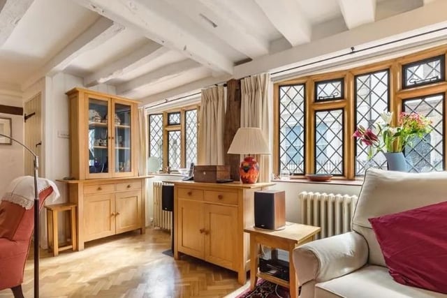 This Grade II listed house in Southover High Street, Lewes, is on the market for £960,000 via Zoopla. SUS-220804-095134001