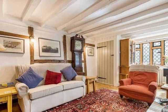 This Grade II listed house in Southover High Street, Lewes, is on the market for £960,000 via Zoopla. SUS-220804-095245001