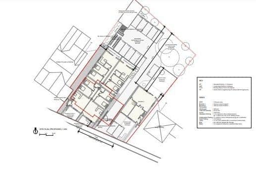 Plans have been submitted for 10 dwellings at Burnham Avenue, Bognor Regis