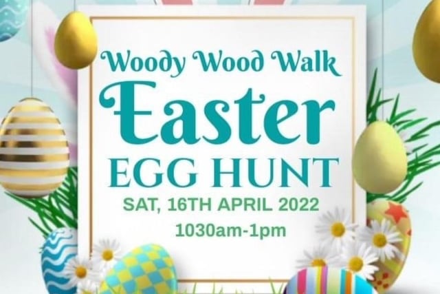 Surviving The Streets has organised an Easter Egg Hunt on Saturday April 16, 10.30am - 1pm at  the woody Wood Walk in Hollington. Meet at The Orchard entrance which is close to the Skate Bowl. SUS-220804-101531001