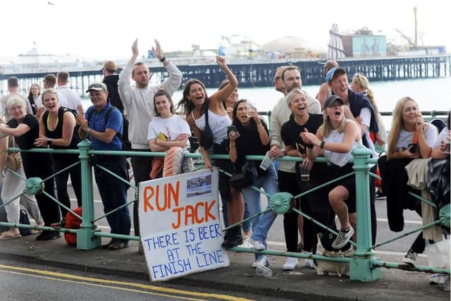 Spectators are urged to go along and support the runners