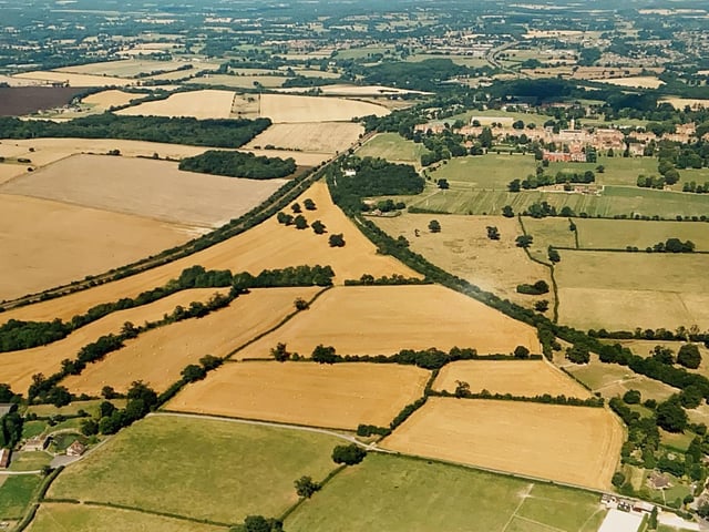 Countryside near Christ's Hospital