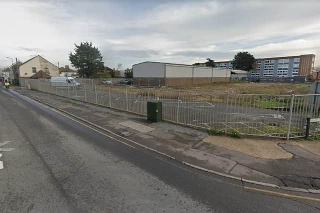 Homes are due to be built on the car park (Google Maps Streetview)