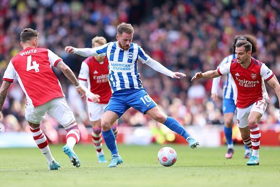 Moved the ball nicely and was a positive force in transitions for the visitors. Didn’t see a lot of the ball, but showed good feet, and some nice flicks to move Brighton into dangerous areas.