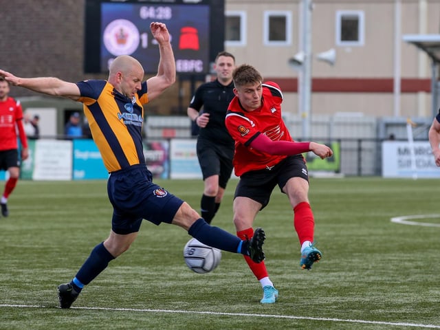 Action from Eastbourne Borough's 2-2 National League South draw at Slough Town / Pictures: Lydia and Nick Redman