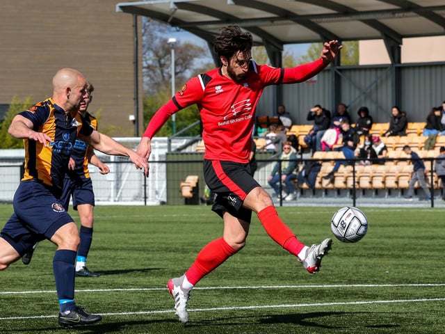 Action from Eastbourne Borough's 2-2 National League South draw at Slough Town / Pictures: Lydia and Nick Redman