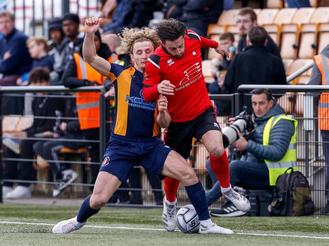 Action from Eastbourne Borough's 2-2 National League South draw at Slough Town / Pictures: Lydia and Nick Redman