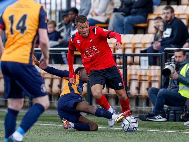 Action from Eastbourne Borough's 2-2 National League South draw at Slough Town / Pictures: Lydia and Nick Redman