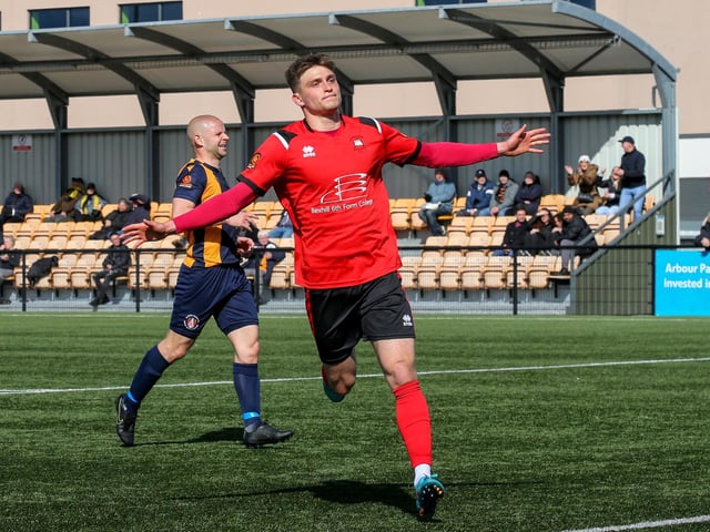 Action from Eastbourne Borough's 2-2 National League South draw at Slough Town / Pictures: Lydia and Nick Redman