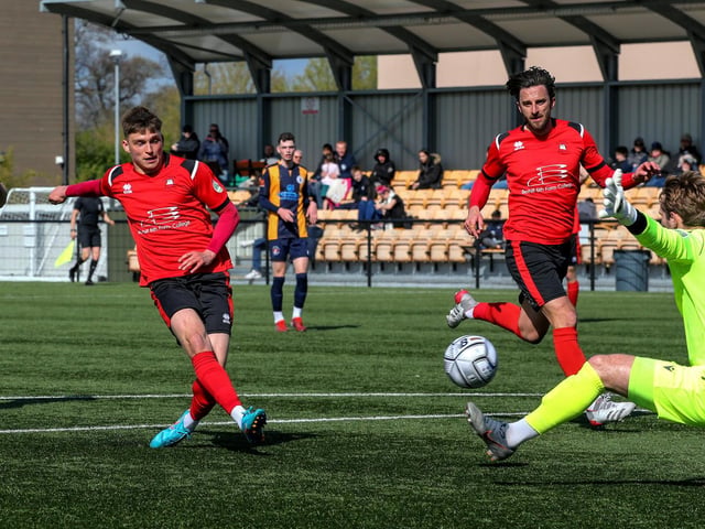 Action from Eastbourne Borough's 2-2 National League South draw at Slough Town / Pictures: Lydia and Nick Redman