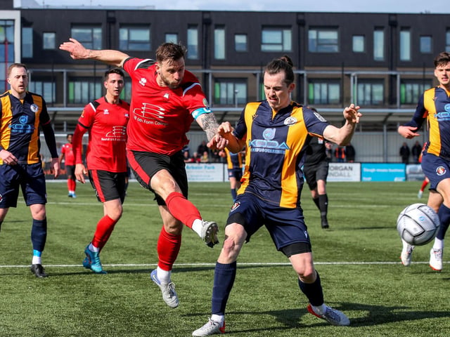 Action from Eastbourne Borough's 2-2 National League South draw at Slough Town / Pictures: Lydia and Nick Redman