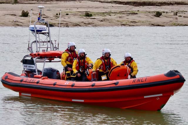 Littlehampton RNLI's crew was paged at 5pm on Sunday, April 10. Picture from RNLI/Beth Brooks SUS-221104-074937001