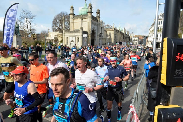 Pictures by Jon Rigby from the highly-anticipated 2022 Brighton Marathon