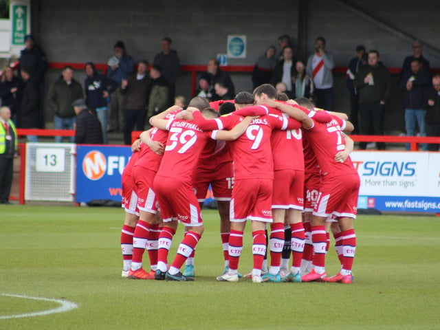 Pictures by Cory Pickford from Crawley Town's 1-0 home win over Barrow