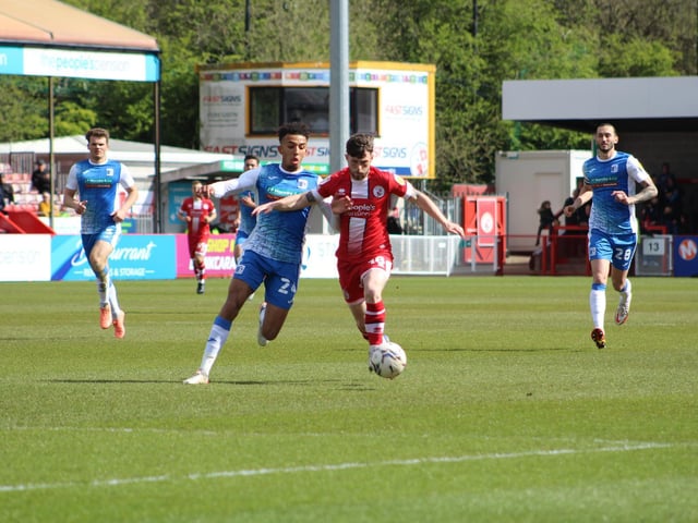 Pictures by Cory Pickford from Crawley Town's 1-0 home win over Barrow