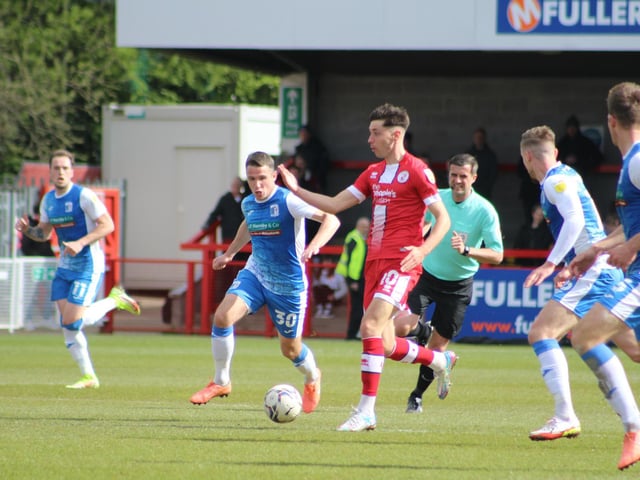 Pictures by Cory Pickford from Crawley Town's 1-0 home win over Barrow