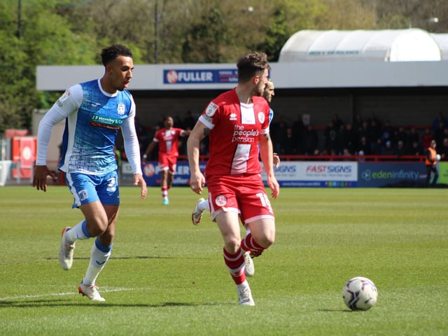 Pictures by Cory Pickford from Crawley Town's 1-0 home win over Barrow