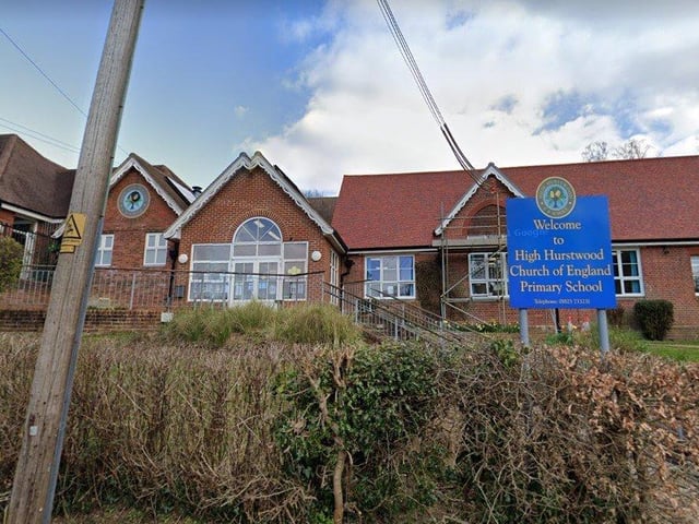 High Hurstwood Church of England Primary School in Chillies Lane, High Hurstwood. Picture from Google Street Maps SUS-221104-153300001