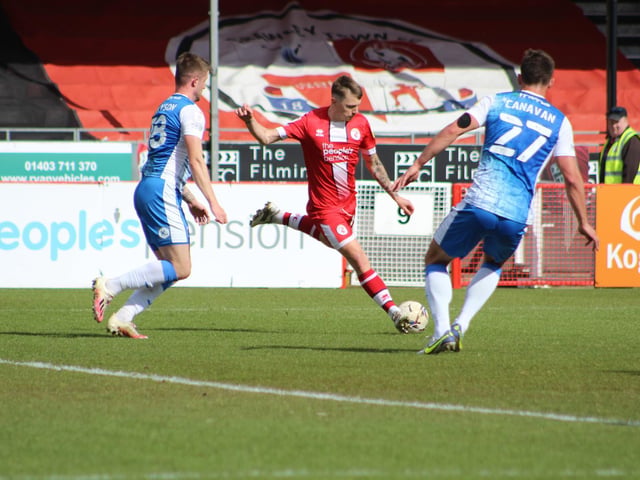Pictures by Cory Pickford from Crawley Town's 1-0 home win over Barrow