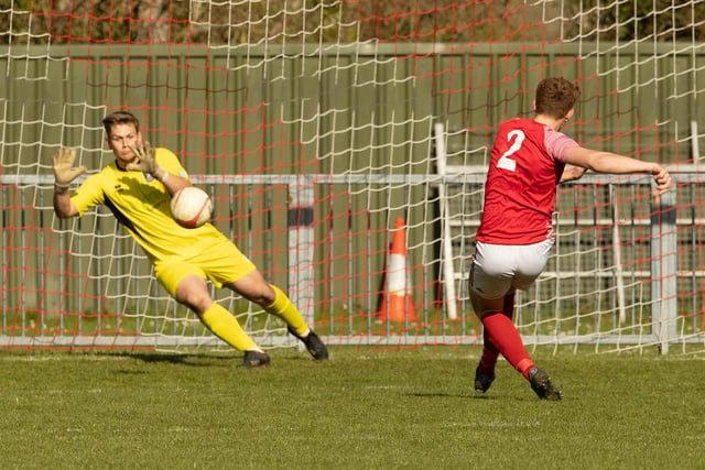 Action from Selsey's 3-1 win at Arundel in an SCFL division one clash / Pictures: Chris Hatton