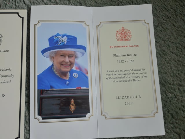 John B Knight, who lives in Bexhill, has written poems for the Queen to mark her landmark events over the last 10 years. SUS-220704-133813001