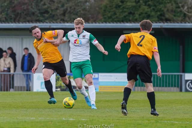 The Rocks in action against East Thurrock / Picture: Trevor Staff