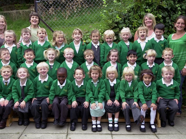 PASHLEY DOWNHSCH016SquirrelsLtoR - Karen Warren [Teaching Assistant], Kim Cherry [Teacher], Melanie Turner [Teaching Assistant] and Lisa Marsh [Individual Needs Assistant]. MAYOAK0003540193