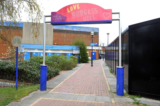 Burgess Hill town centre - April 2021.Pic S Robards SR2104151 SUS-210415-152433001
