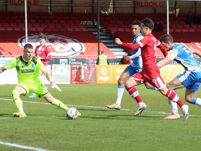 Pictures by Cory Pickford from Crawley Town's 1-0 home win over Barrow