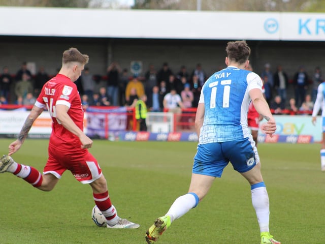 Pictures by Cory Pickford from Crawley Town's 1-0 home win over Barrow