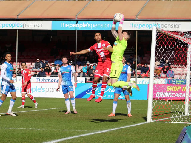 Pictures by Cory Pickford from Crawley Town's 1-0 home win over Barrow