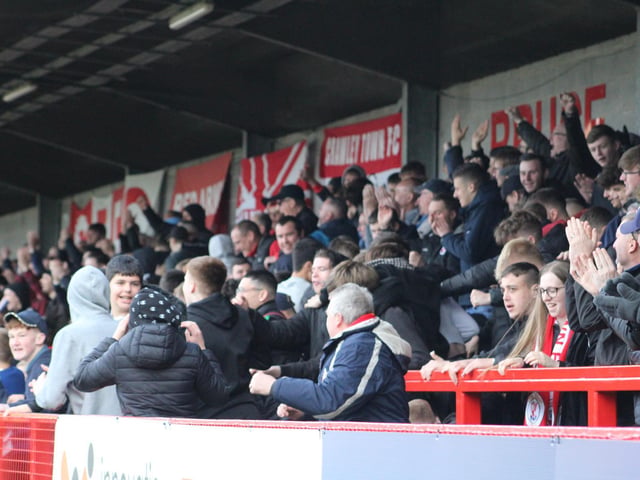 Pictures by Cory Pickford from Crawley Town's 1-0 home win over Barrow