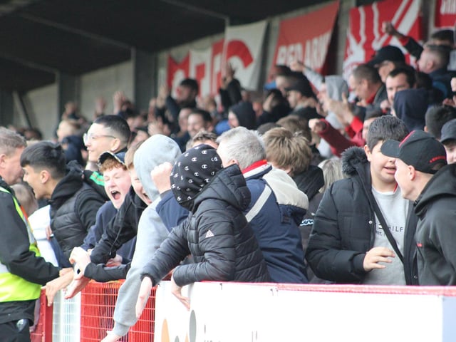 Pictures by Cory Pickford from Crawley Town's 1-0 home win over Barrow
