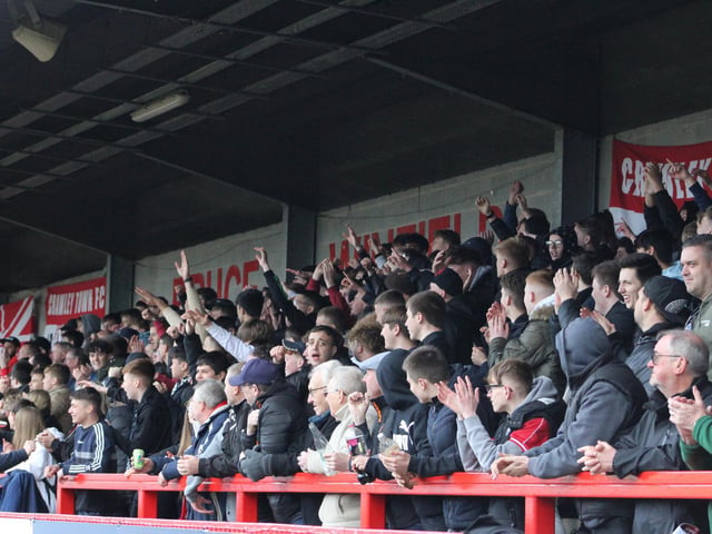 Pictures by Cory Pickford from Crawley Town's 1-0 home win over Barrow