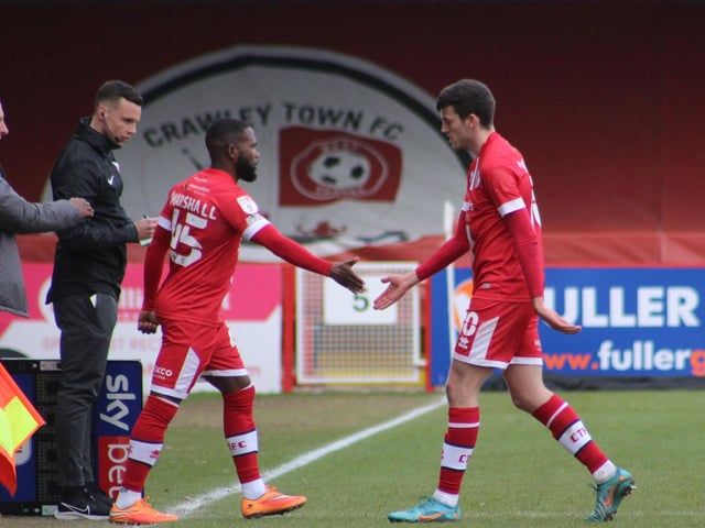 Pictures by Cory Pickford from Crawley Town's 1-0 home win over Barrow
