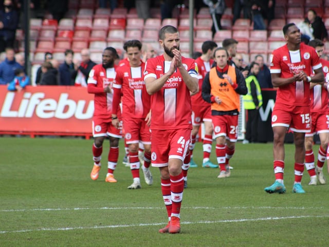 Pictures by Cory Pickford from Crawley Town's 1-0 home win over Barrow