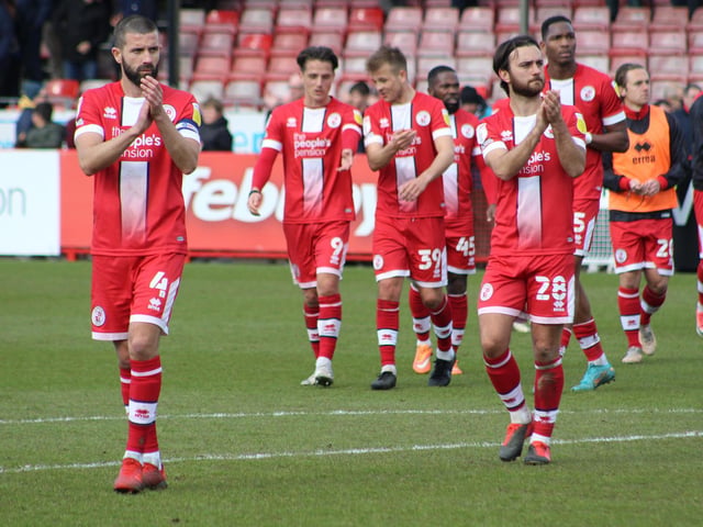 Pictures by Cory Pickford from Crawley Town's 1-0 home win over Barrow