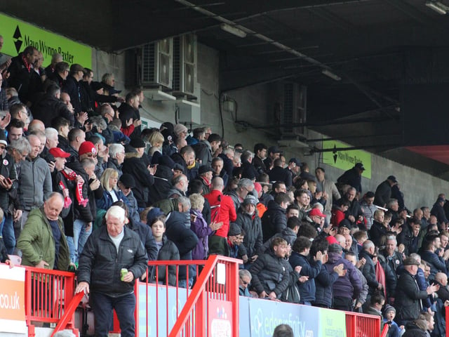 Pictures by Cory Pickford from Crawley Town's 1-0 home win over Barrow