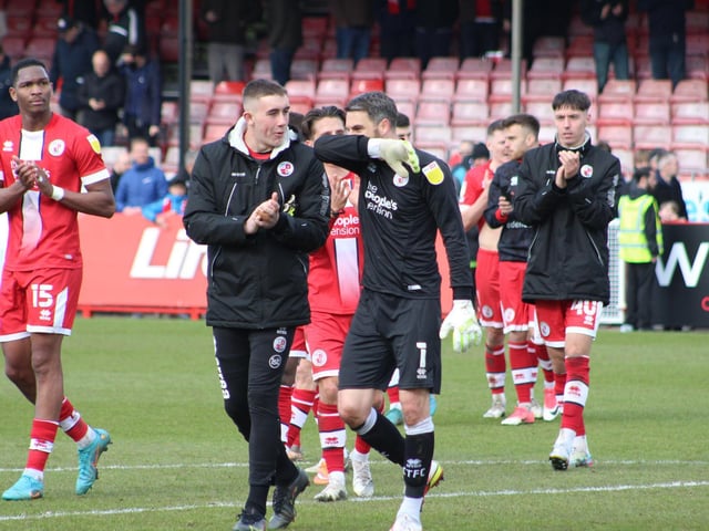 Pictures by Cory Pickford from Crawley Town's 1-0 home win over Barrow