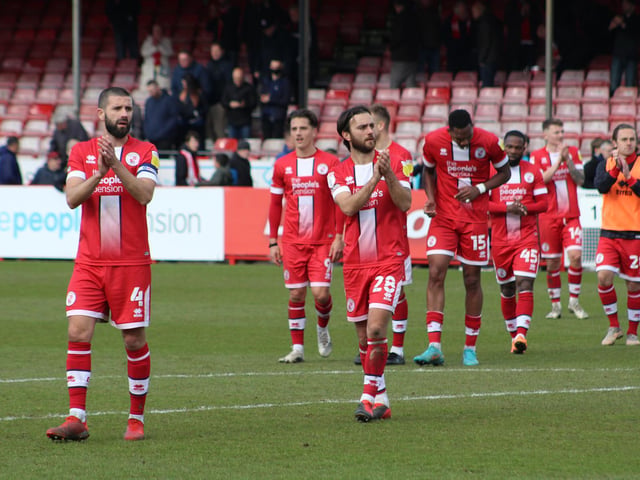 Pictures by Cory Pickford from Crawley Town's 1-0 home win over Barrow