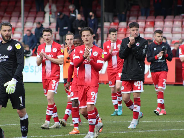 Pictures by Cory Pickford from Crawley Town's 1-0 home win over Barrow