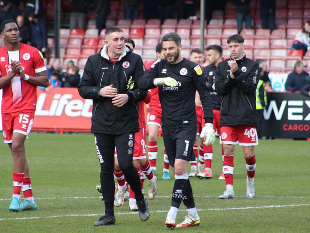 Pictures by Cory Pickford from Crawley Town's 1-0 home win over Barrow