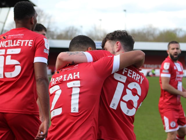 Pictures by Cory Pickford from Crawley Town's 1-0 home win over Barrow