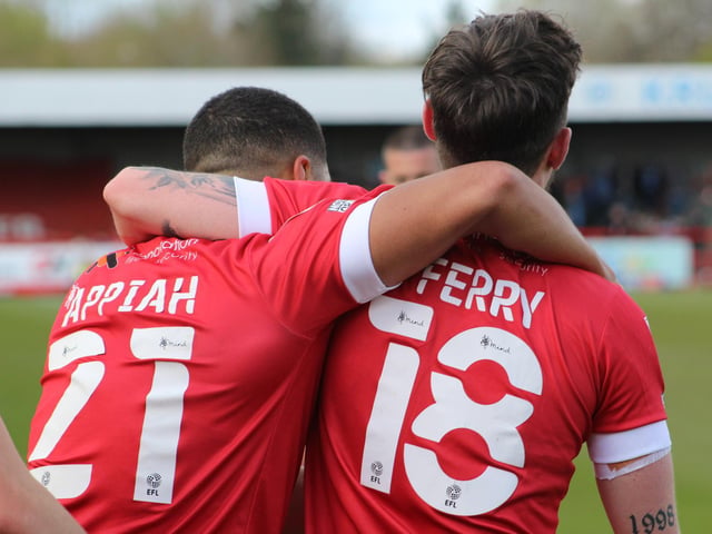 Pictures by Cory Pickford from Crawley Town's 1-0 home win over Barrow