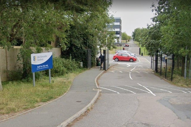 Ark Alexandra Academy - Park Avenue, Hastings, TN34 2PG - Rated as 'Requires improvement' - Inspected on 04/11/21 (Picture from Google). SUS-221104-165725001