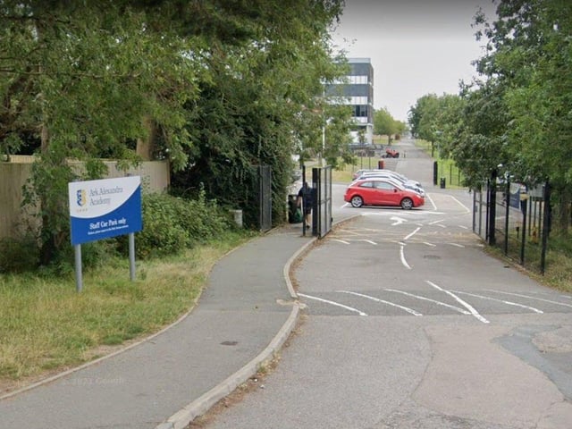 Ark Alexandra Academy - Park Avenue, Hastings, TN34 2PG - Rated as 'Requires improvement' - Inspected on 04/11/21 (Picture from Google). SUS-221104-165725001